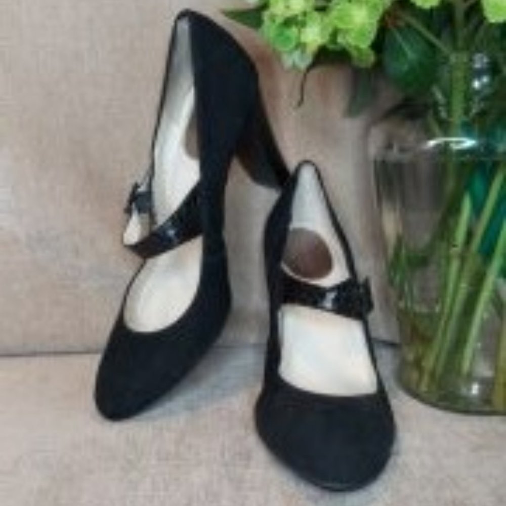 Calvin Klein Orianna Suede Mary Jane Size 9M